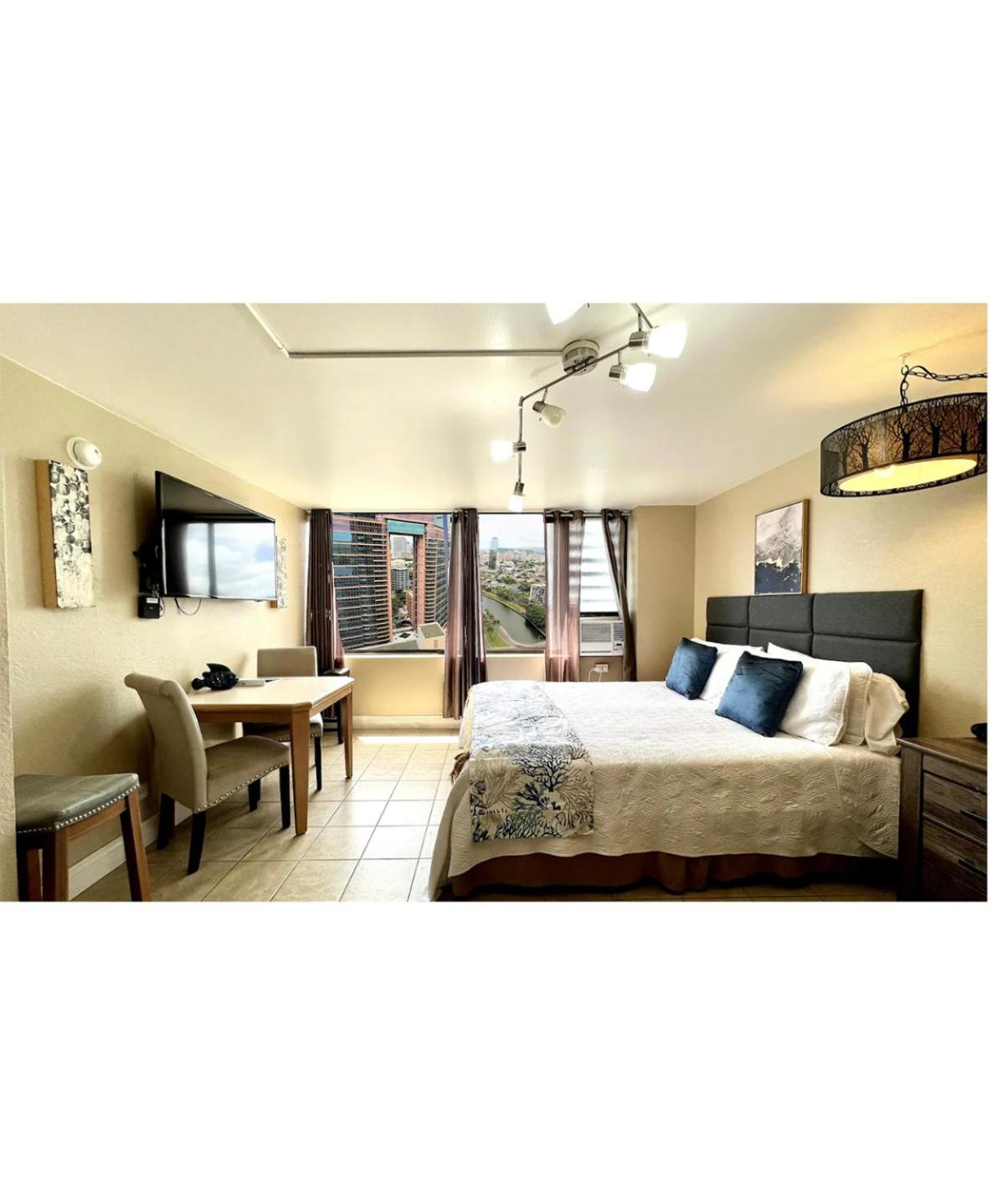 King Bed, Spacious, Legal, View Honolulu Esterno foto